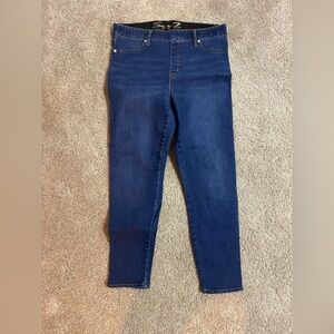 Seven7 Dark Blue Jeggings